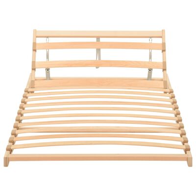 vidaXL Slatted Bed without Mattress Base Adjustable Head 80x200 cm