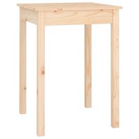 vidaXL Dining Table 55x55x75 cm Solid Wood Pine