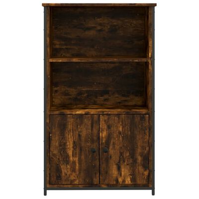 vidaXL Highboard Smoked Oak 62x32x103.5 cm Engineered Wood