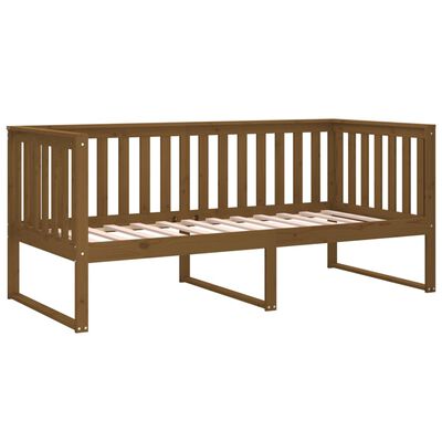 vidaXL Day Bed without Mattress Honey Brown 90x200 cm Solid Wood Pine