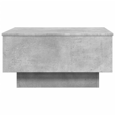 vidaXL Coffee Table Concrete Grey 60x45x31 cm Engineered Wood