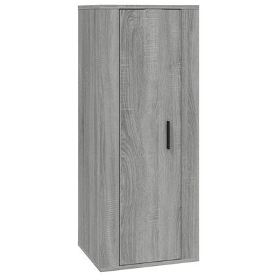 vidaXL 2 Piece TV Cabinet Set Grey Sonoma Engineered Wood