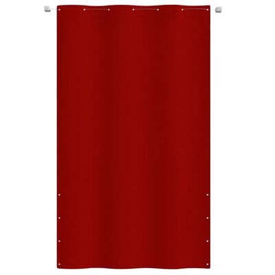 vidaXL Balcony Screen Red 140x240 cm Oxford Fabric