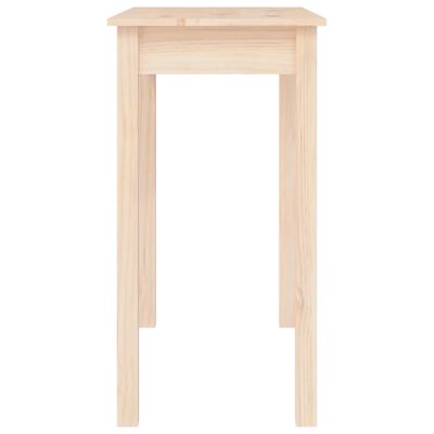 vidaXL Console Table 80x40x75 cm Solid Wood Pine