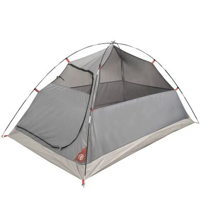 vidaXL Camping Tent Dome 2-Person Orange Waterproof