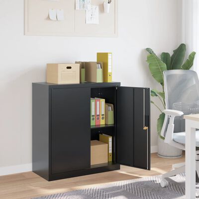 vidaXL File Cabinet Anthracite 79x40x90 cm Steel