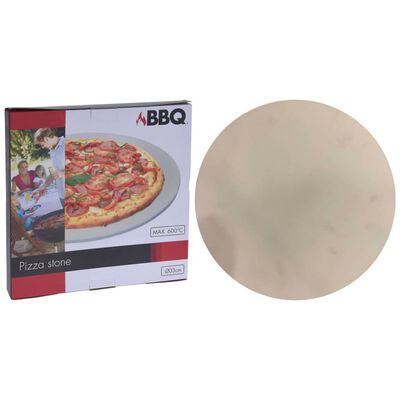 ProGarden Pizza Stone for BBQ 33 cm Cream