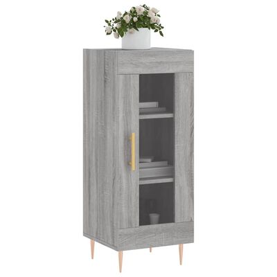 vidaXL Sideboard Grey Sonoma 34.5x34x90 cm Engineered Wood