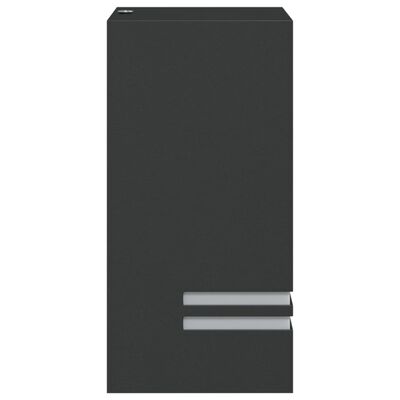 vidaXL Outdoor Wall Light Black Stainless Steel