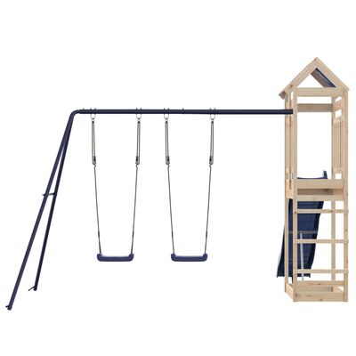 vidaXL Outdoor Playset Solid Wood Pine