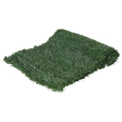 vidaXL Artificial Grass Fence Green 1x5 m