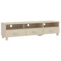 vidaXL TV Cabinet HAMAR Honey Brown 158x40x40 cm Solid Wood Pine