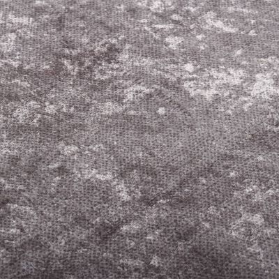 vidaXL Rug Washable Grey 150x230 cm Anti Slip