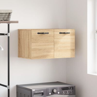 vidaXL Wall Cabinet Sonoma Oak 60x36.5x35 cm Engineered Wood