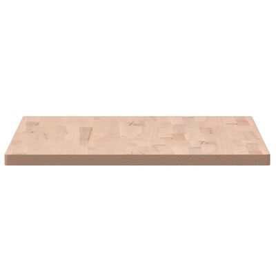 vidaXL Bathroom Countertop 100x60x2.5 cm Solid Wood Beech