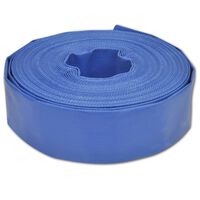 vidaXL Flat Hose 50 m 3" PVC