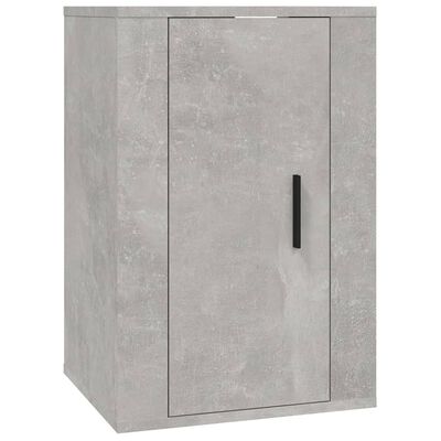 vidaXL 5 Piece TV Cabinet Set Concrete Grey Engineered Wood