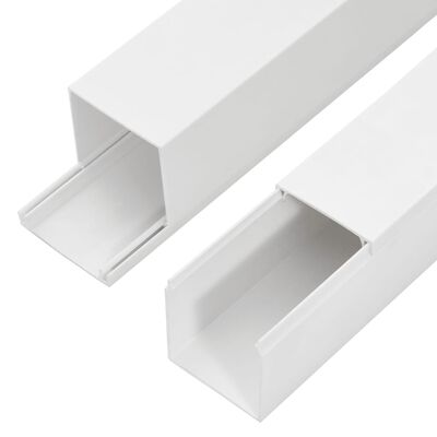 vidaXL Cable Trunking 100x40 mm 30 m PVC