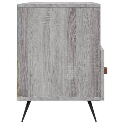 vidaXL TV Cabinet Grey Sonoma 102x36x50 cm Engineered Wood