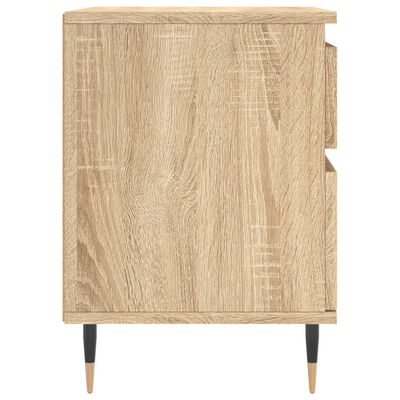 vidaXL Bedside Cabinets 2 pcs Sonoma Oak 40x35x50 cm Engineered Wood