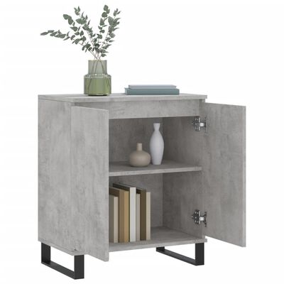 vidaXL Sideboard Concrete Grey 60x35x70 cm Engineered Wood