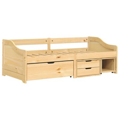 vidaXL Day Bed with 3 Drawers without Mattress "IRUN" 90x200 cm