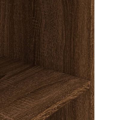 vidaXL Aquarium Stand Brown Oak 75x36x72.5 cm Engineered Wood