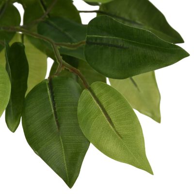 vidaXL Artificial Ficus Tree 1260 Leaves 200 cm Green