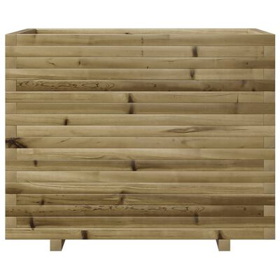 vidaXL Garden Planter 90x60x72 cm Impregnated Wood Pine