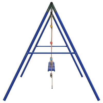 vidaXL Outdoor Swing Set with Swings and Ladder