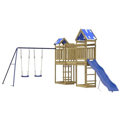 vidaXL Outdoor Playset Impregnated Wood Pine