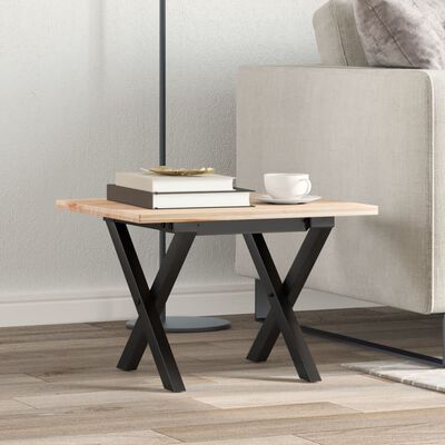 vidaXL Coffee Table Legs X-Frame 30x30x33 cm Cast Iron