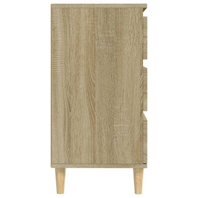 vidaXL Sideboard Sonoma Oak 60x35x70 cm Engineered Wood