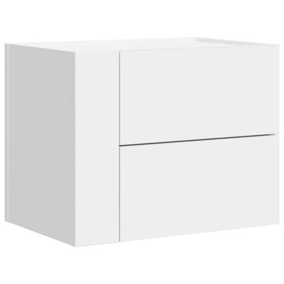 vidaXL Wall-mounted Bedside Cabinets 2 pcs White 45x30x35 cm