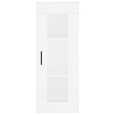 vidaXL Highboard White 34.5x34x180 cm Engineered Wood