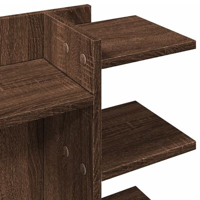 vidaXL Desk Organiser Brown Oak 42x21.5x42 cm Engineered wood