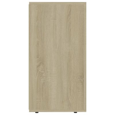 vidaXL Sideboard Sonoma Oak 120x36x69 cm Engineered Wood