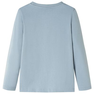 Kids' T-shirt with Long Sleeves Light Blue 140