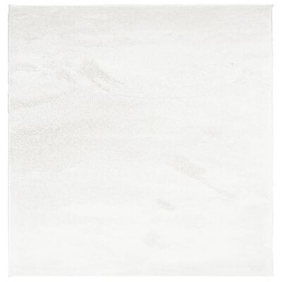 vidaXL Rug OVIEDO Short Pile Cream 120x120 cm