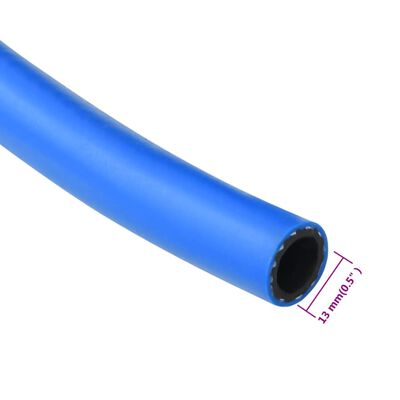 vidaXL Air Hose Blue 0.7" 2 m PVC