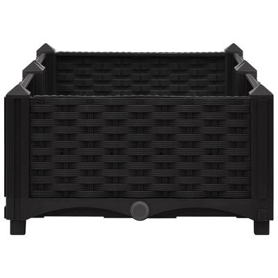 vidaXL Raised Bed 80x40x23 cm Polypropylene