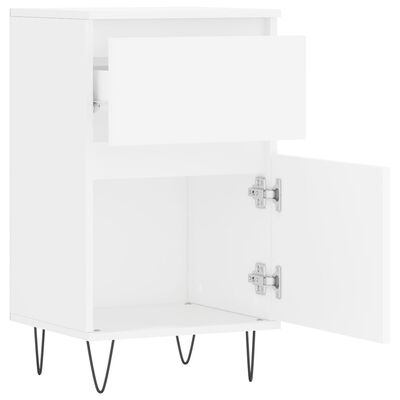 vidaXL Sideboards 2 pcs White 40x35x70 cm Engineered Wood