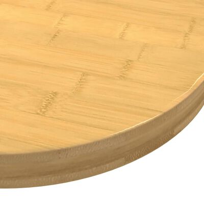 vidaXL Table Top Ø80x4 cm Bamboo