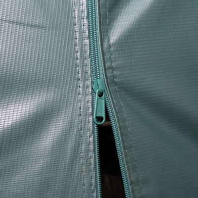 vidaXL Removable Livestock Tent PVC 550 g/m² 3.3x16 m Dark Green