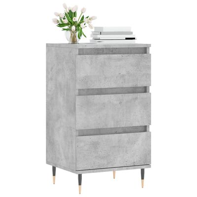 vidaXL Sideboard Concrete Grey 40x35x70 cm Engineered Wood