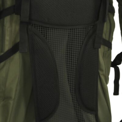 vidaXL Hiking Backpack Army Green 60 L Oxford Fabric