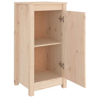 vidaXL Sideboards 2 pcs 39x35x80 cm Solid Wood Pine