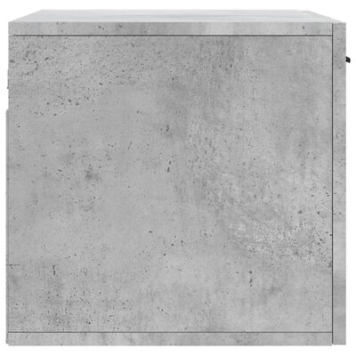 vidaXL Wall Cabinet Concrete Grey 60x36.5x35 cm Engineered Wood