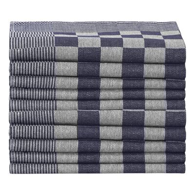 vidaXL Kitchen Towels 20 pcs Blue and White 50x70 cm Cotton