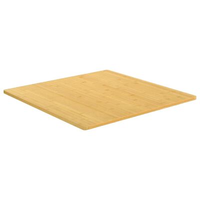 vidaXL Table Top 90x90x1.5 cm Bamboo